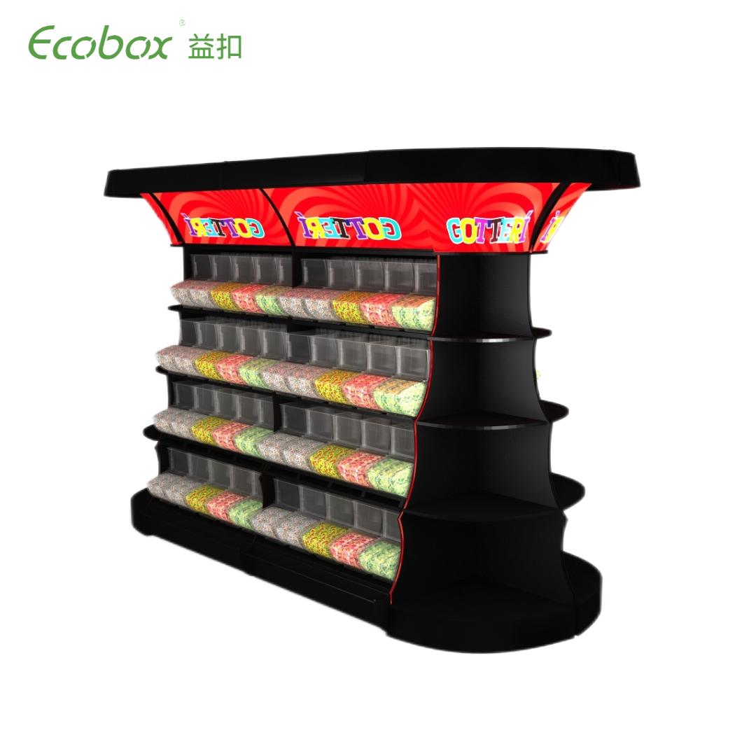 TG -013 Combined Candy Shelf - Prateleira de exibição de alimentos a granel 